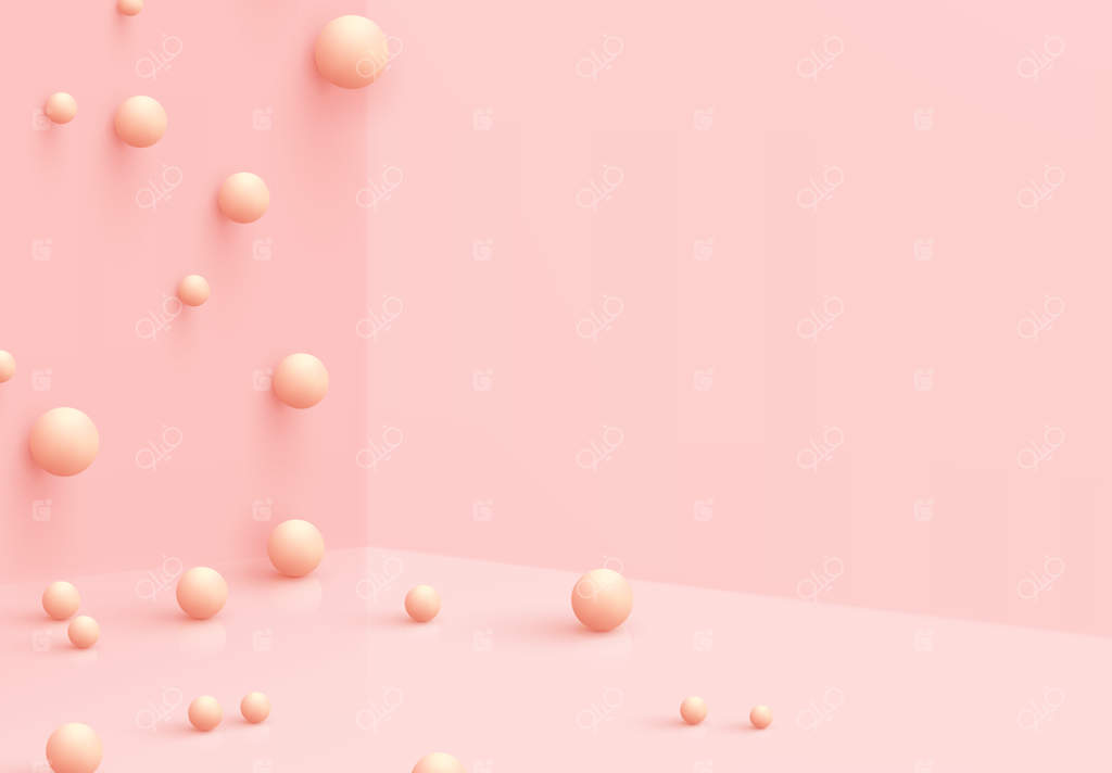 پس‌زمینه با کره‌ها: پراکنده به صورت عمودی و افقی. پس‌زمینه انتزاعی و مینیمال با توپ‌های واقعی. پوستر هنری، بنر مدرن و شیک، طراحی سه‌بعدی اشیاء.