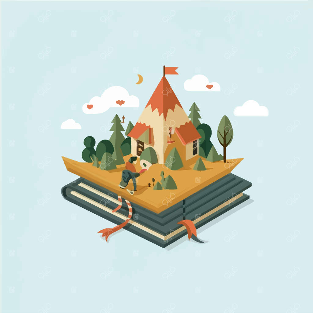 تصویرسازی روز جهانی کتاب