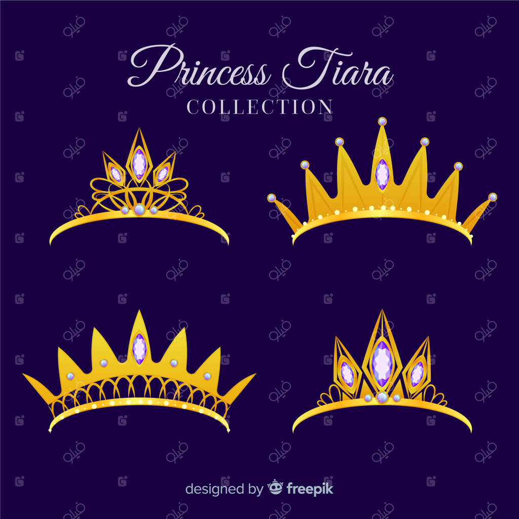 مجموعه تاج تخت طلایی شاهزاده خانم