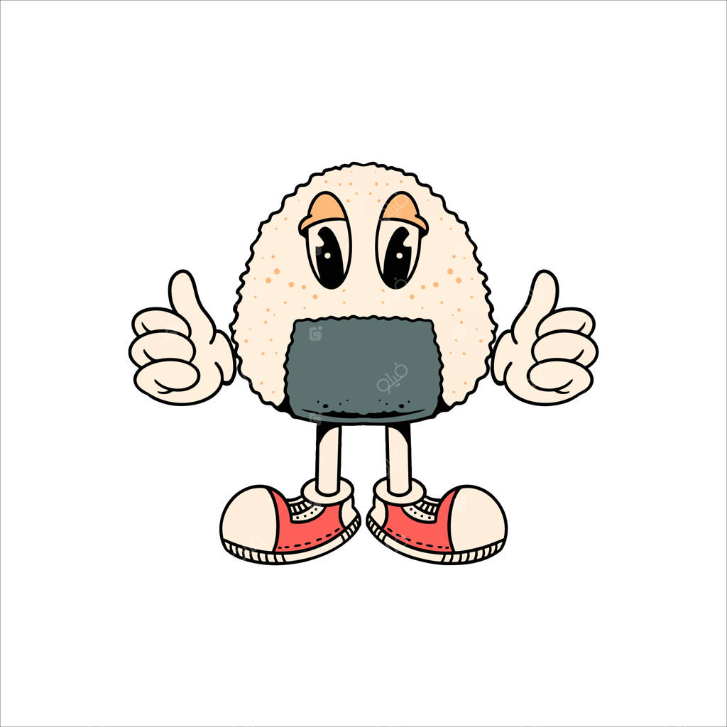 طراحی برداری وکتور تصویرسازی کارتونی اونیگیری