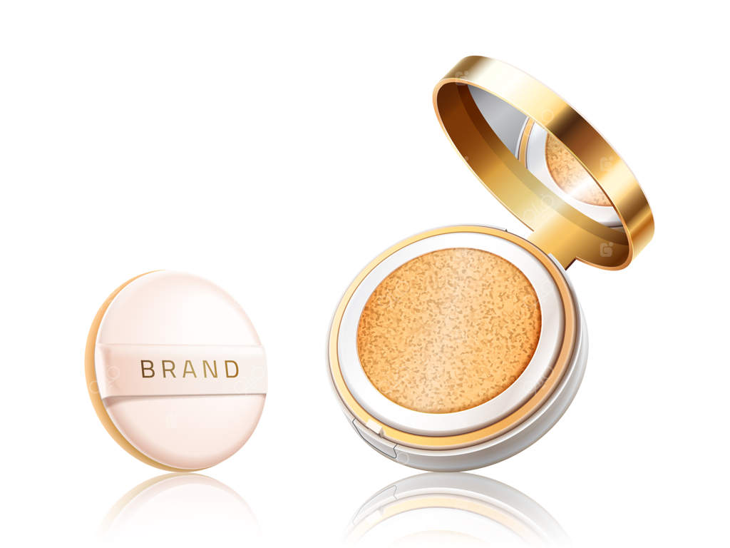 جعبه کرم پودر آرایشی