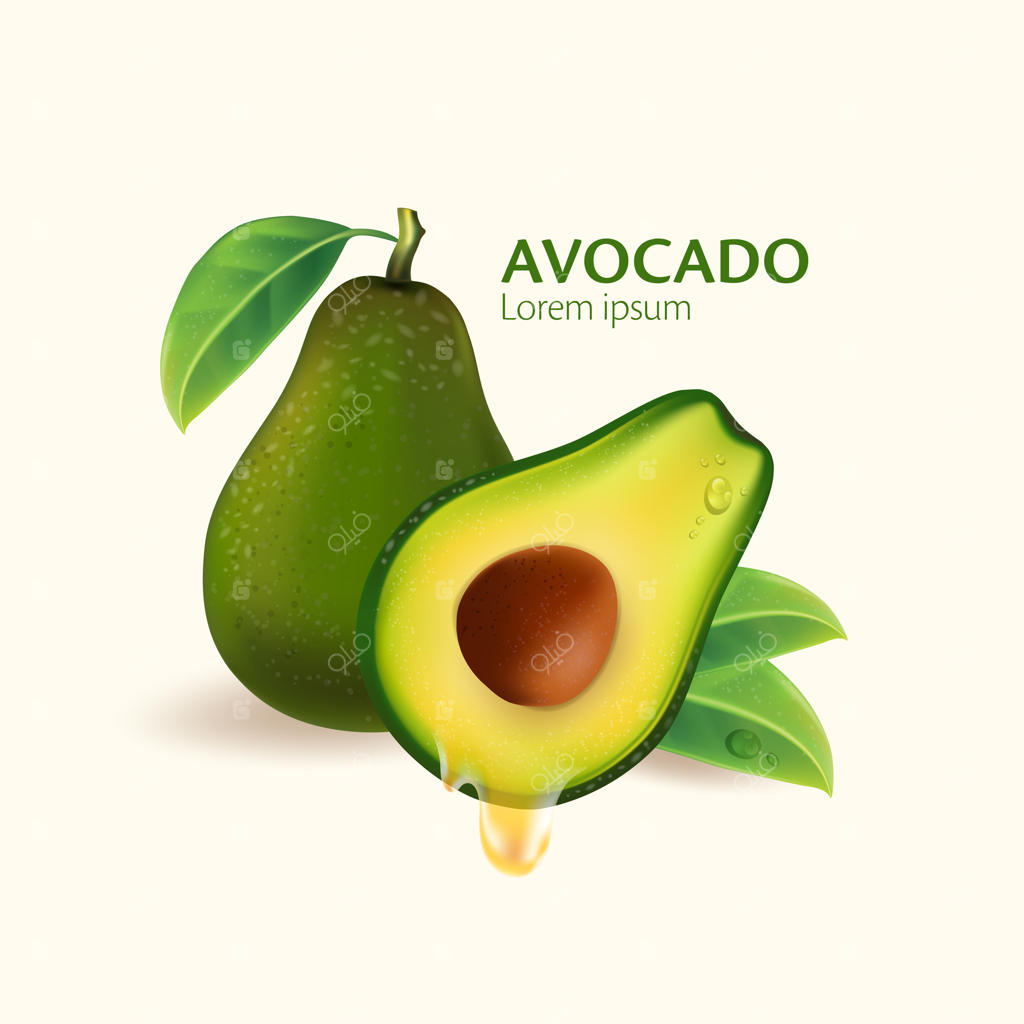 میوه‌های واقعی: آووکادوی تازه