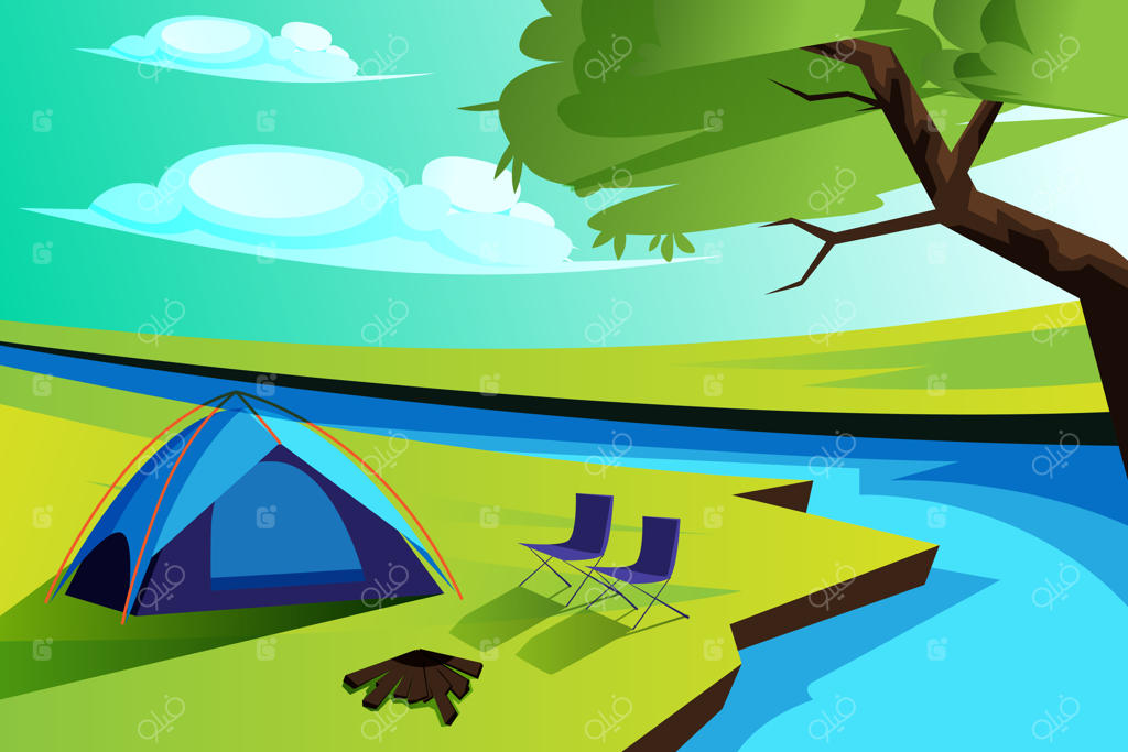 تصاویر کمپینگ در صبح