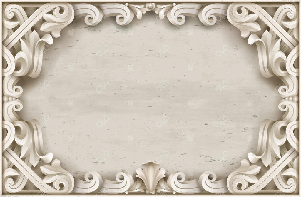 قاب کلاسیک وینتاج به سبک روکوکو و باروک