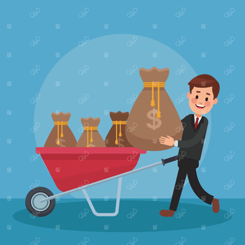 تاجری با پول در فرغون