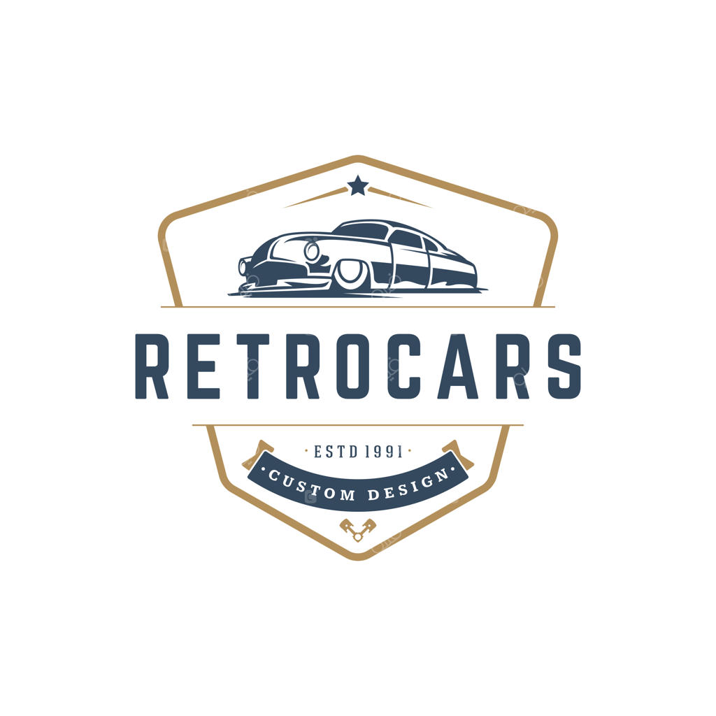 پترن لوگوی ماشین هات‌ راد به سبک کلاسیک