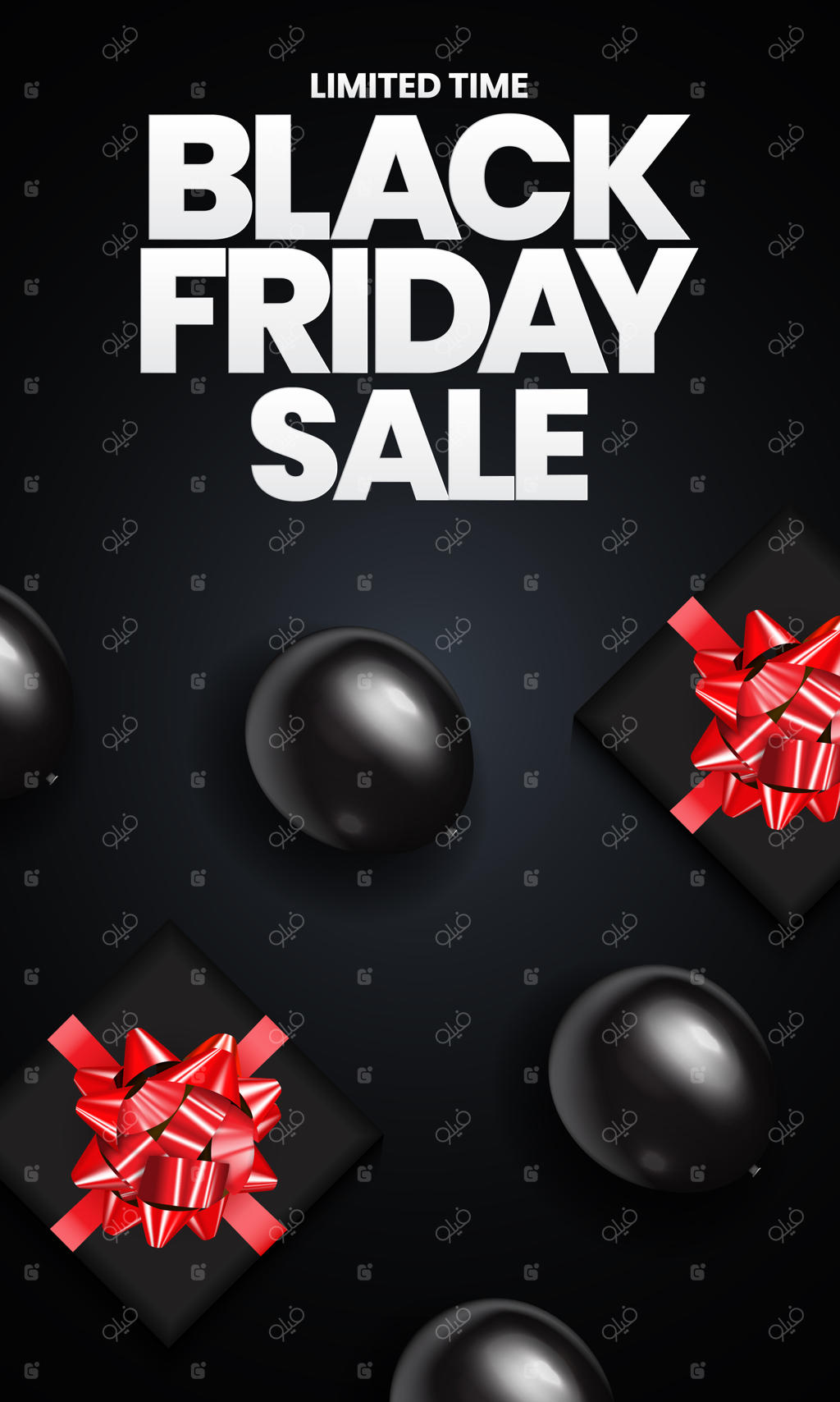 قالب بنر حراج جمعه سیاه