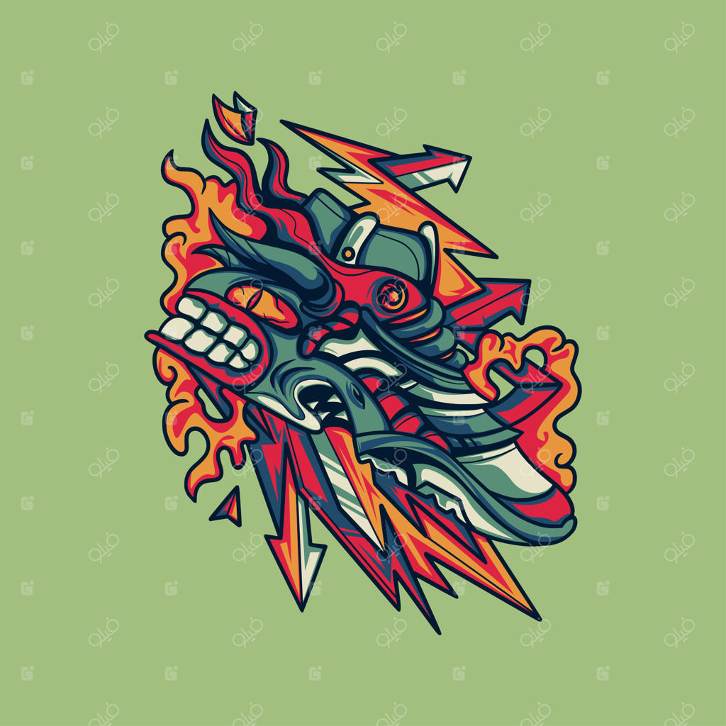 تصویرسازی هیولاهای کتانی