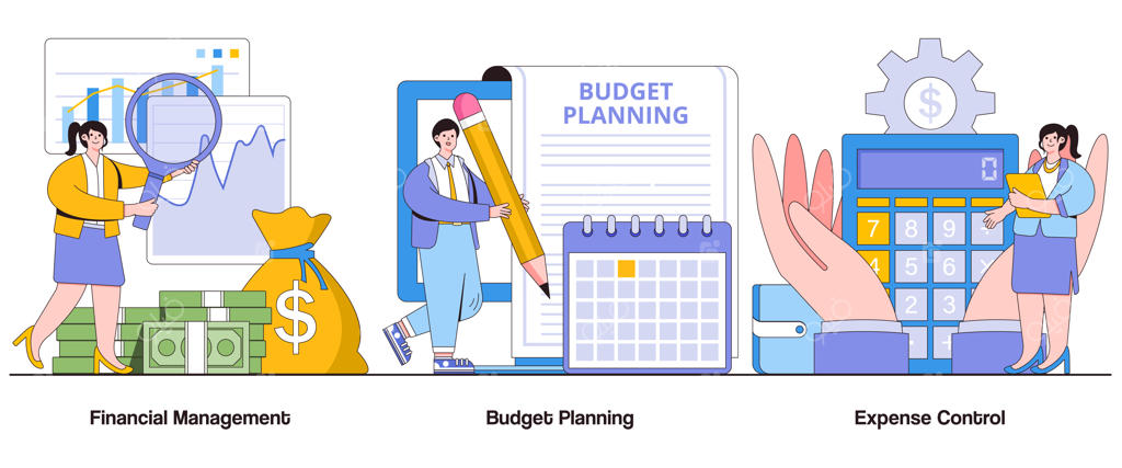 مدیریت مالی: برنامه‌ریزی بودجه، کنترل هزینه‌ها و تحلیل سودآوری برای ثبات مالی و بهینه‌سازی هزینه‌ها