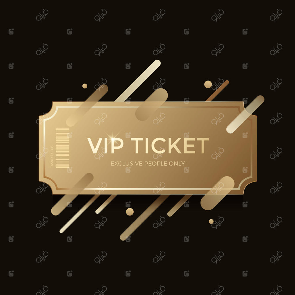 برچسب‌های لوکس VIP و نشان‌های طلایی