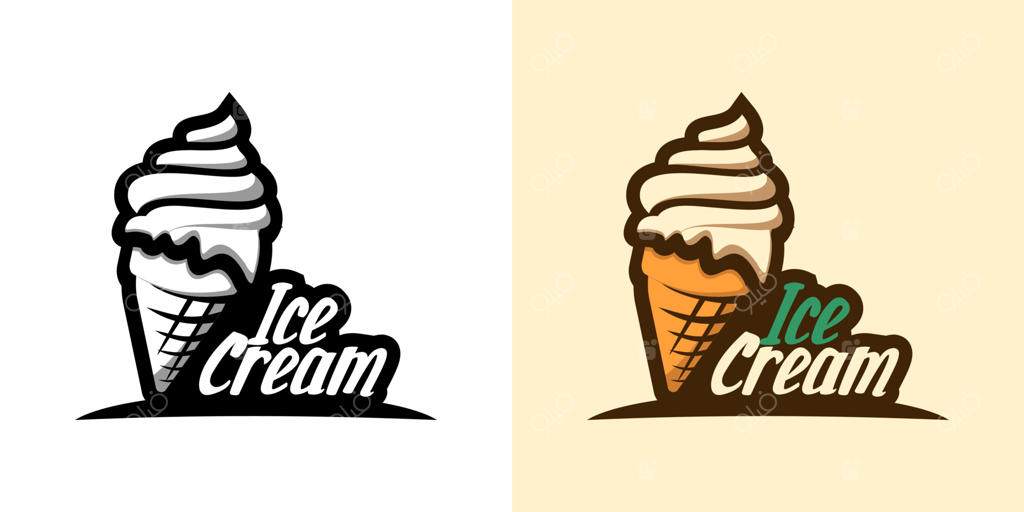 لوگوی بستنی