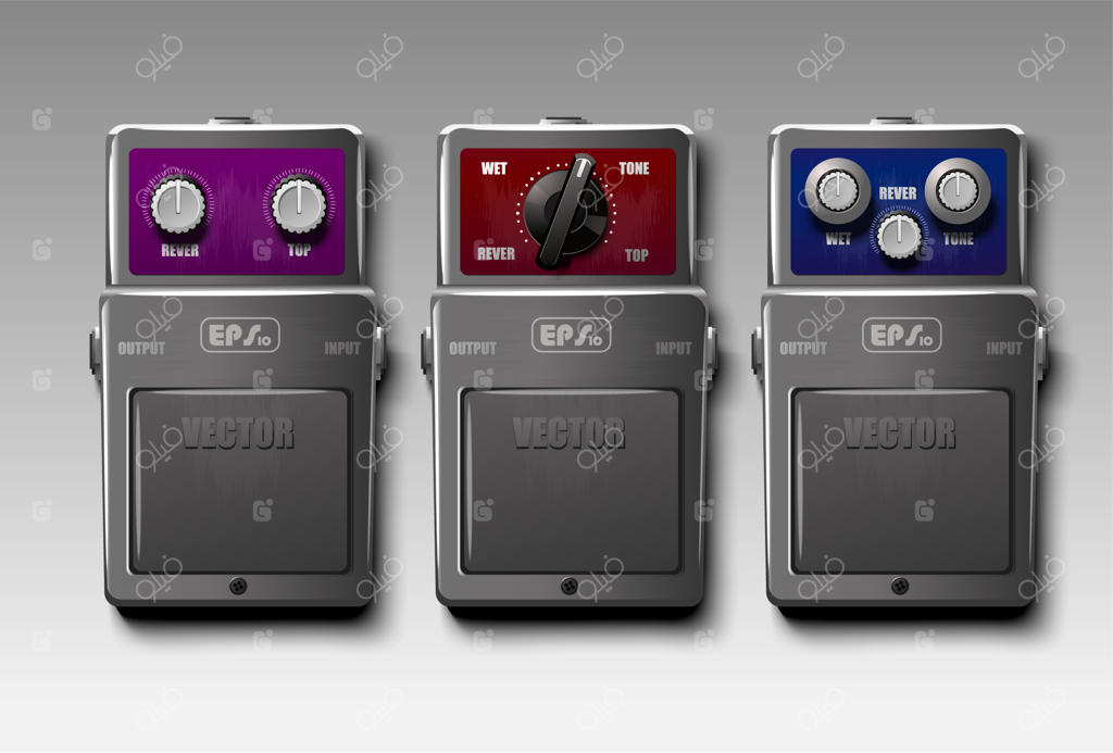 مجموعه‌ای از افکت‌های واقعی برای گیتار