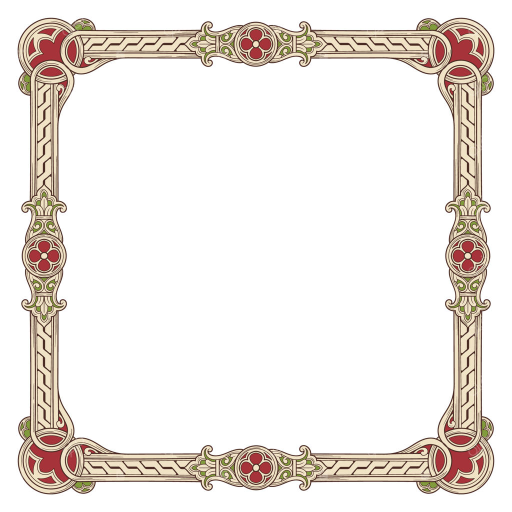 طراحی قاب باستانی دست‌ساز