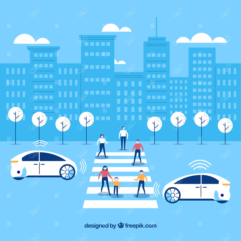 خودروی خودران آینده با طراحی صاف و مینیمال