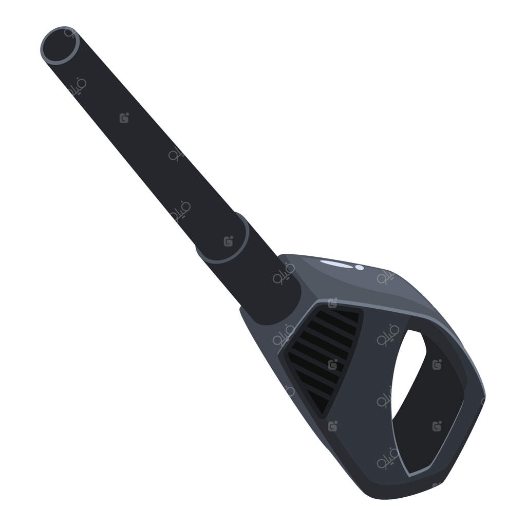 دستگاه دمنده‌ برگ برقی برای تمیز کردن بقایای باغ و برگ‌ها