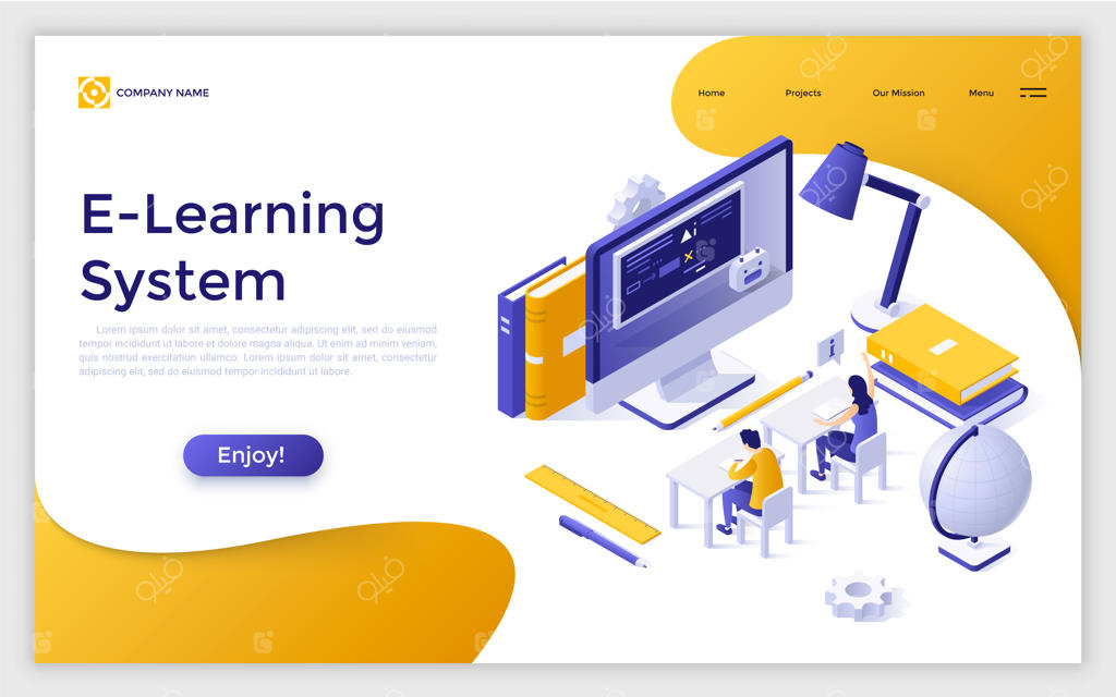 تصویرسازی وکتور ایزومتریک