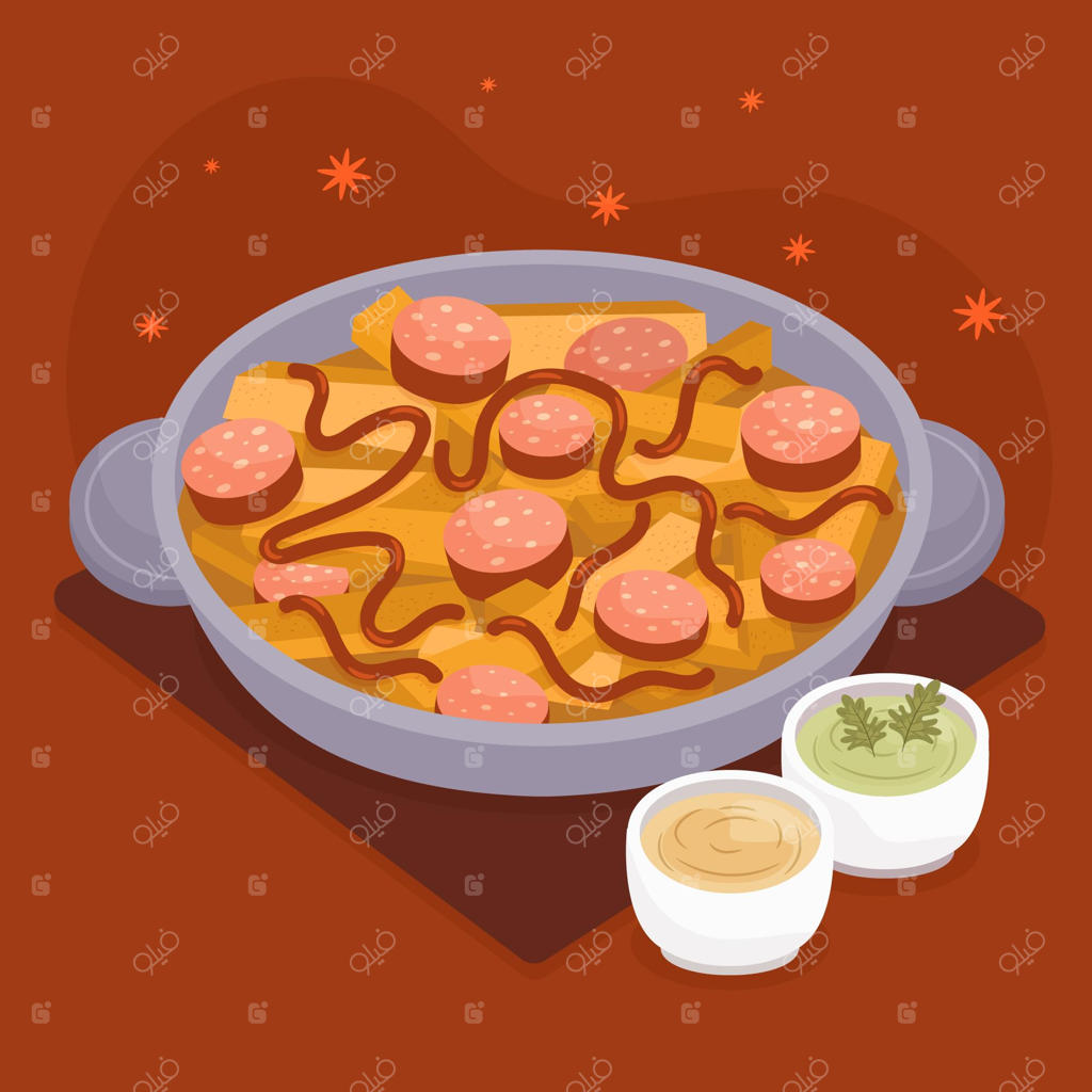 تصویر دستی کشیده شده از سالچی‌پاپا