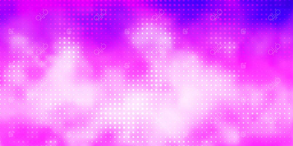 پس‌زمینه وکتوری بنفش روشن و صورتی با نقاط.