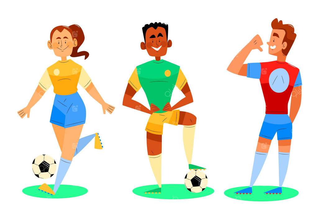 مجموعه‌ای از کارت‌های فوتبالیست‌های معروف