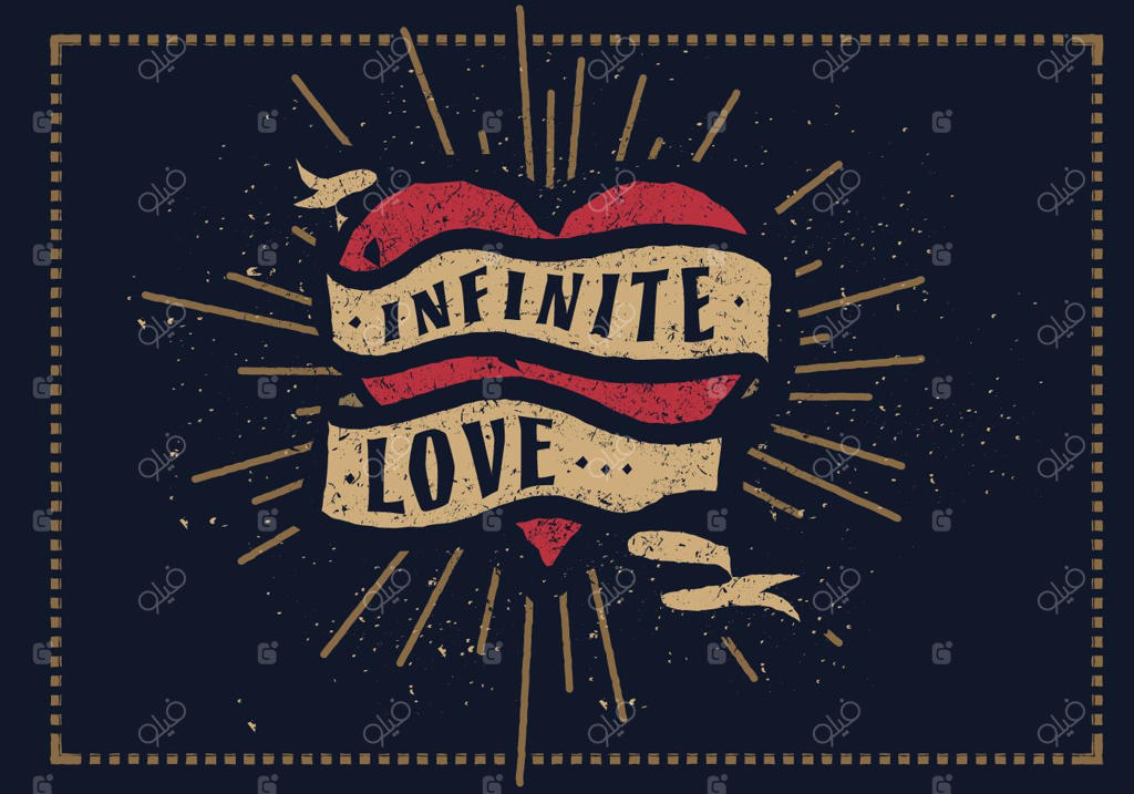 تصویرسازی وکتور قلب کلاسیک