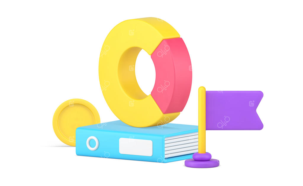 تحلیل کار شرکت با بررسی سود از طریق پوشه‌های اسناد و نمودار دایره‌ای