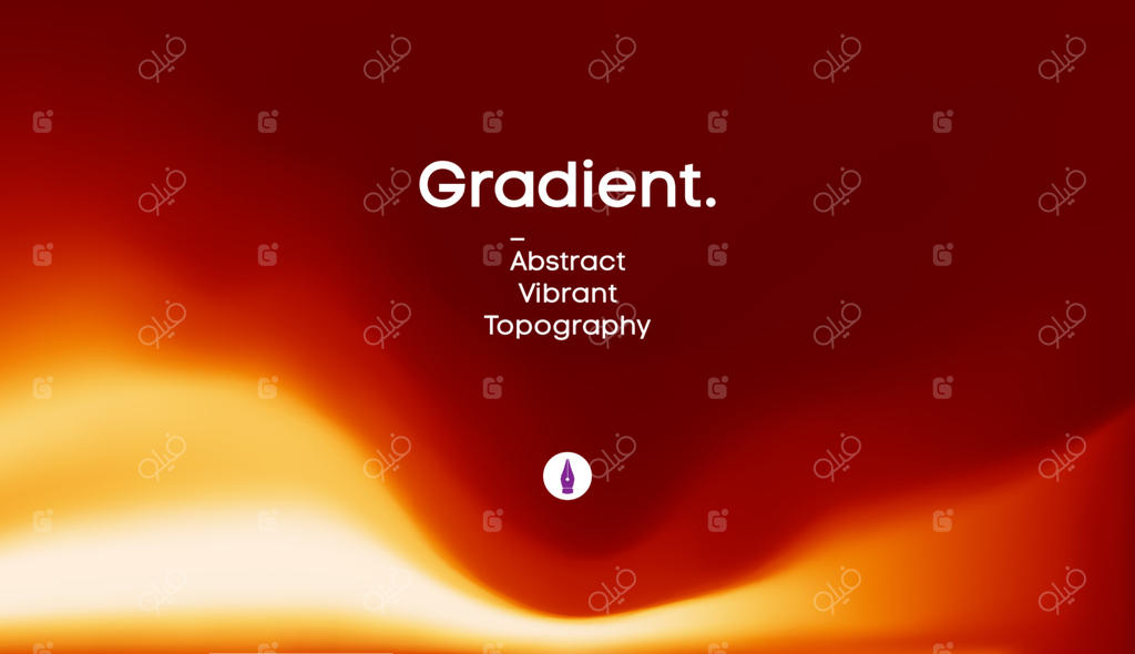 طراحی پس‌زمینه با گرادیان سیال: پوستر رنگارنگ و انتزاعی آینده‌نگر. EPS 10