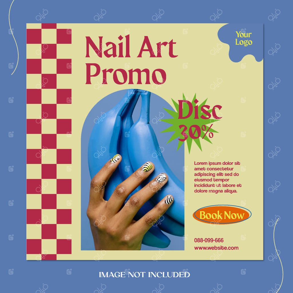 پست شبکه‌های اجتماعی: تبلیغات ویژه سالن ناخن