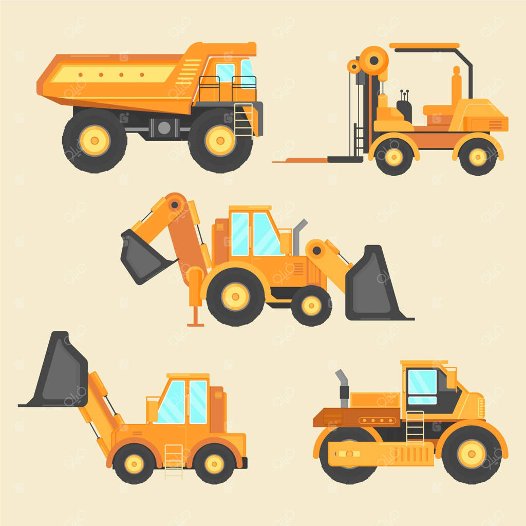 مفهوم عناصری از مجموعه بیل مکانیکی‌ها