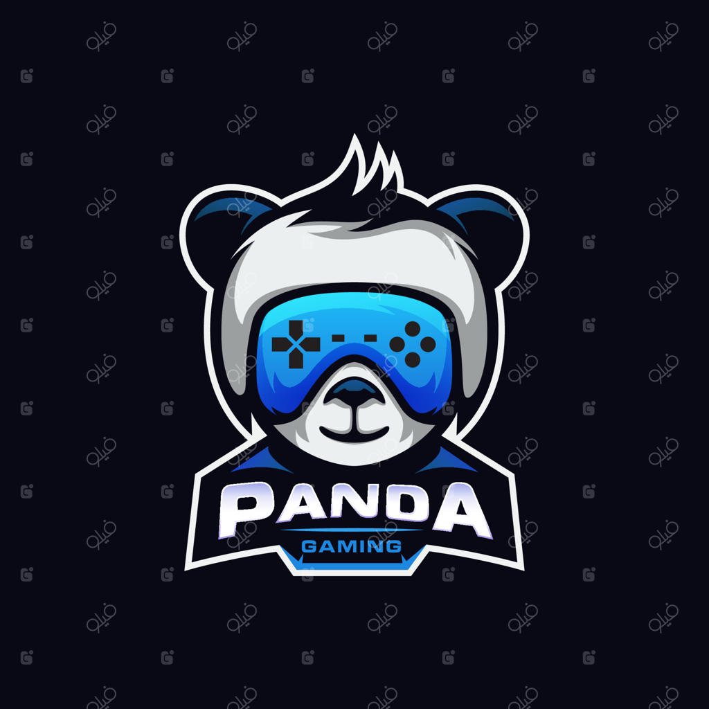 لوگوی پاندا برای تیم ورزش‌های الکترونیکی شما