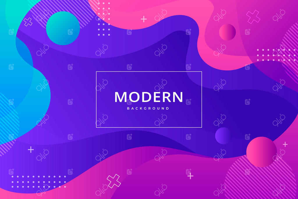 پس‌زمینه انتزاعی گرادینت مایع