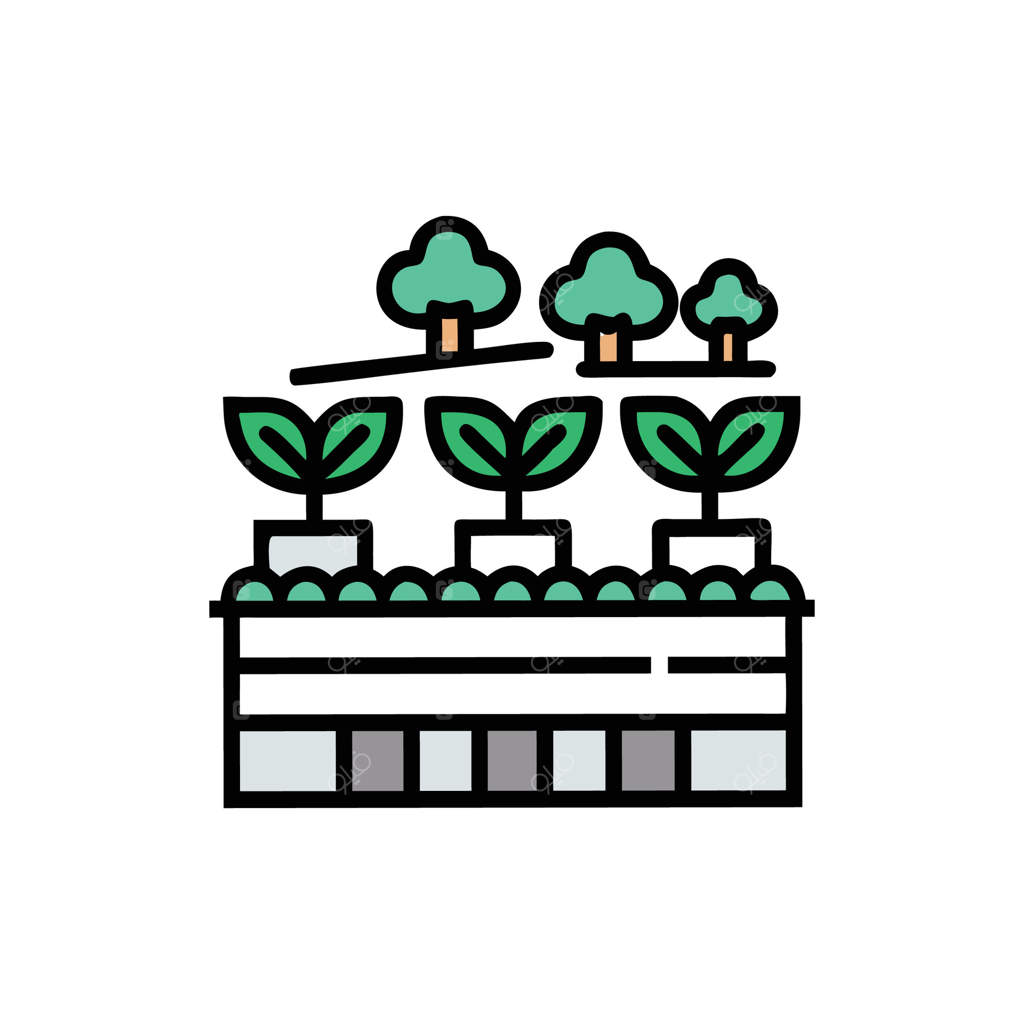 باغ بام شاداب با گیاهان رنگارنگ