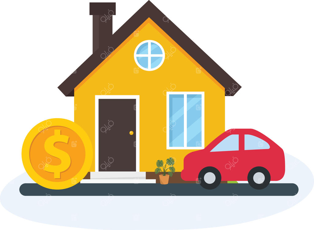 خانه‌ای با ماشین و یک سکه