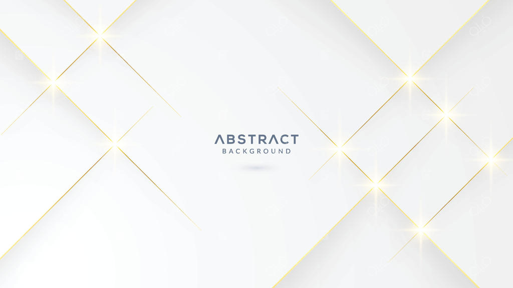 زمینه سفید با خطوط طلایی