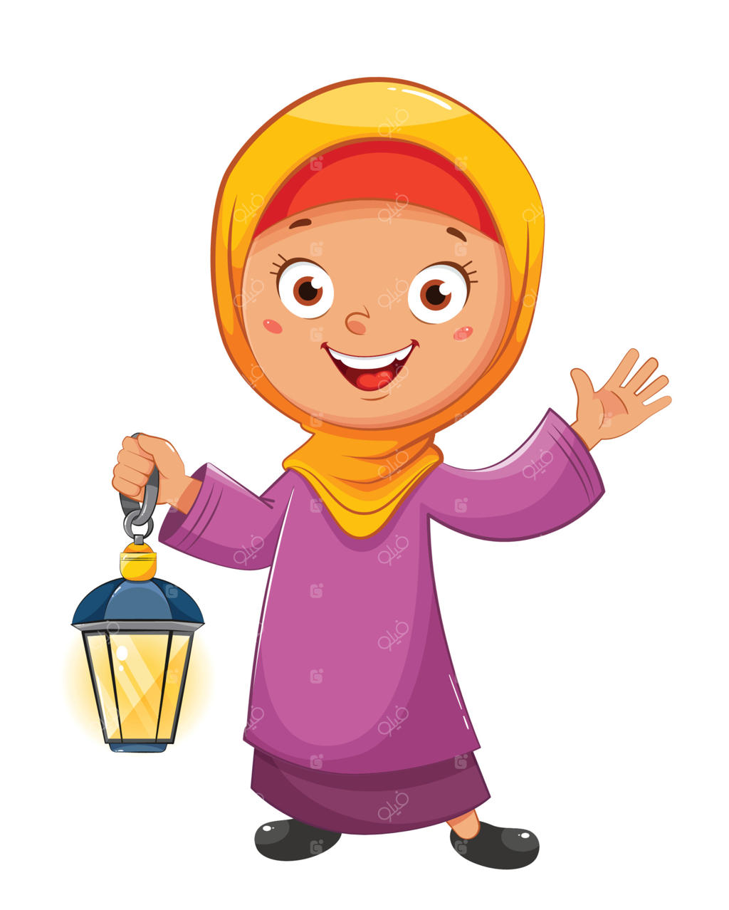 رمضان کریم، دختر مسلمان کارتونی