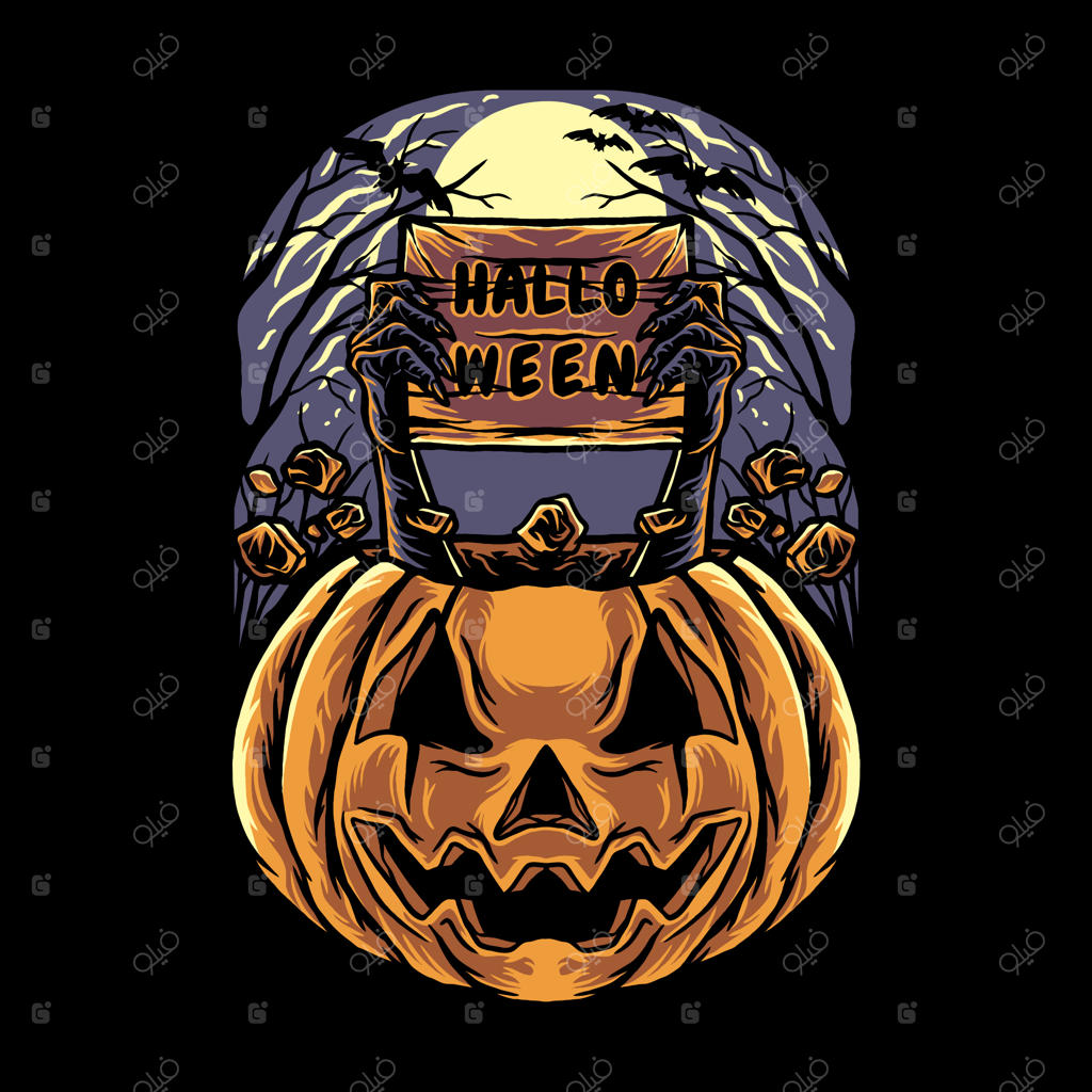 تصویرسازی هالووین