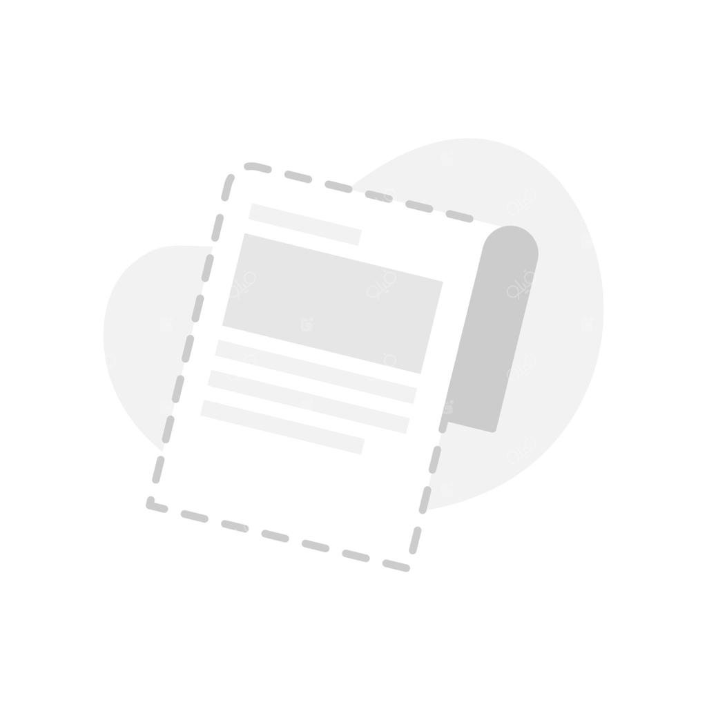 تصویرسازی مفهومی صفحه وب خالی و نبود اخبار یا اطلاعات جدید با طراحی فلت؛ المان گرافیکی مدرن و ساده برای رابط کاربری، اینفوگرافیک و آیکون