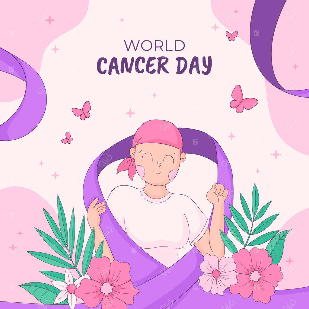 تصویرسازی دستی برای آگاهی‌رسانی روز جهانی سرطان