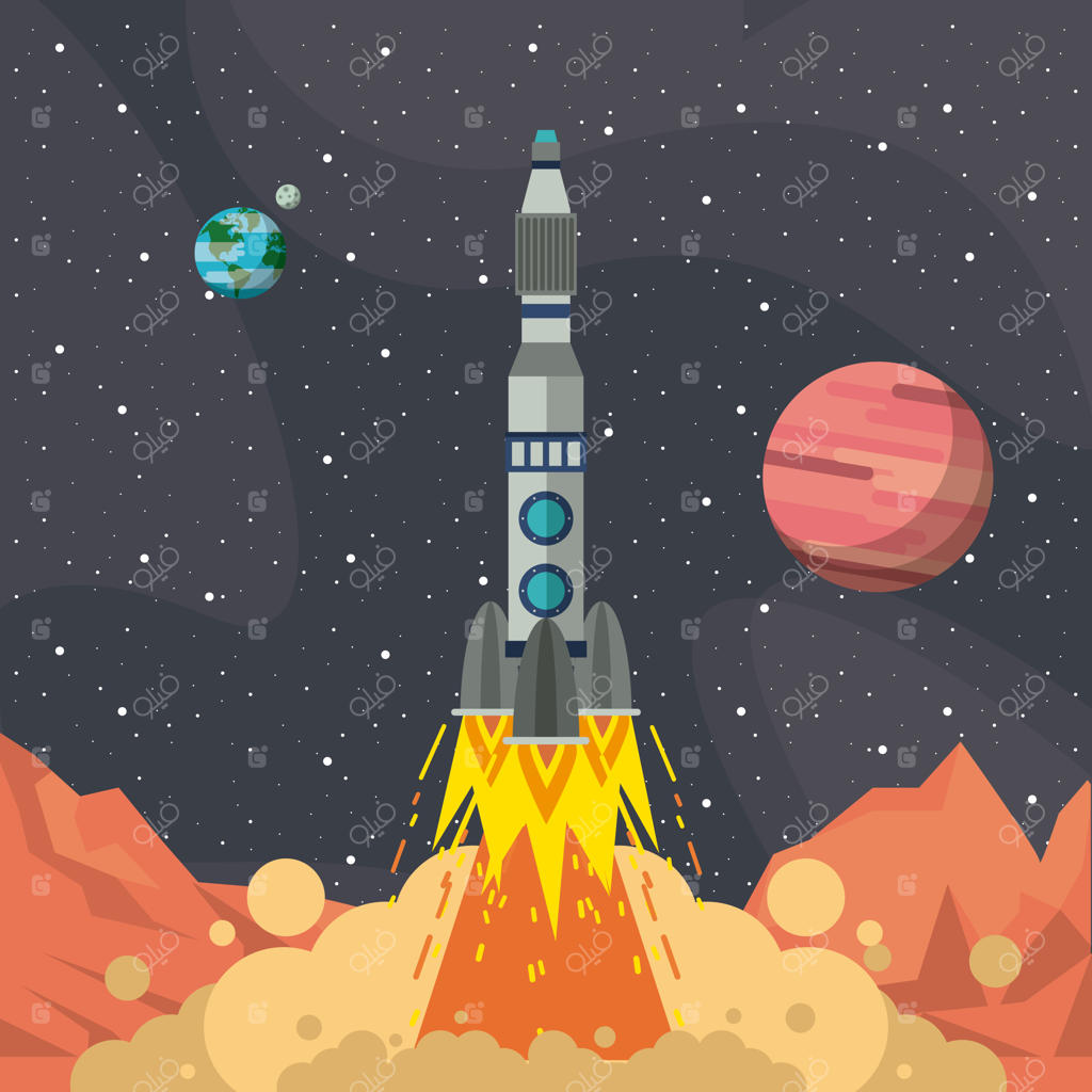 برخاستن سفینه فضایی از مریخ