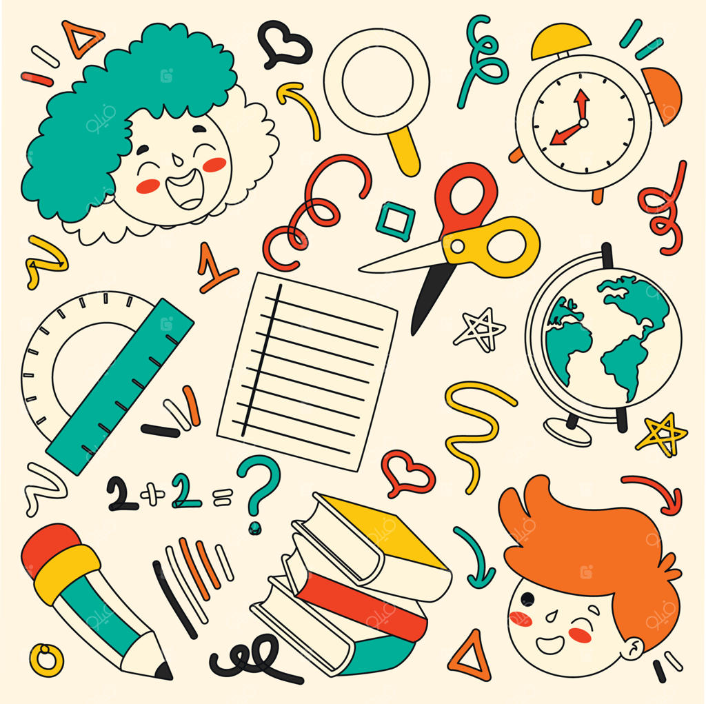 طراحی خطی کارتونی دستی