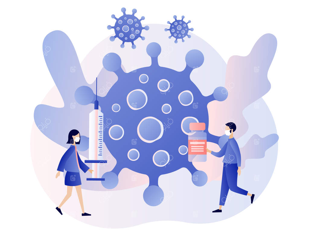 مفهوم کروناویروس: متوقف کردن ویروس کرونای جدید؛ پیشگیری از کووید-۱۹ توسط مردم