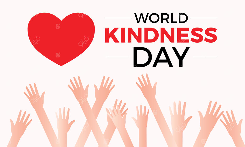 قالب وکتور کارت تبریک، پوستر و بنر روز جهانی مهربانی با مفهوم مراقبت‌های بهداشتی و روبان