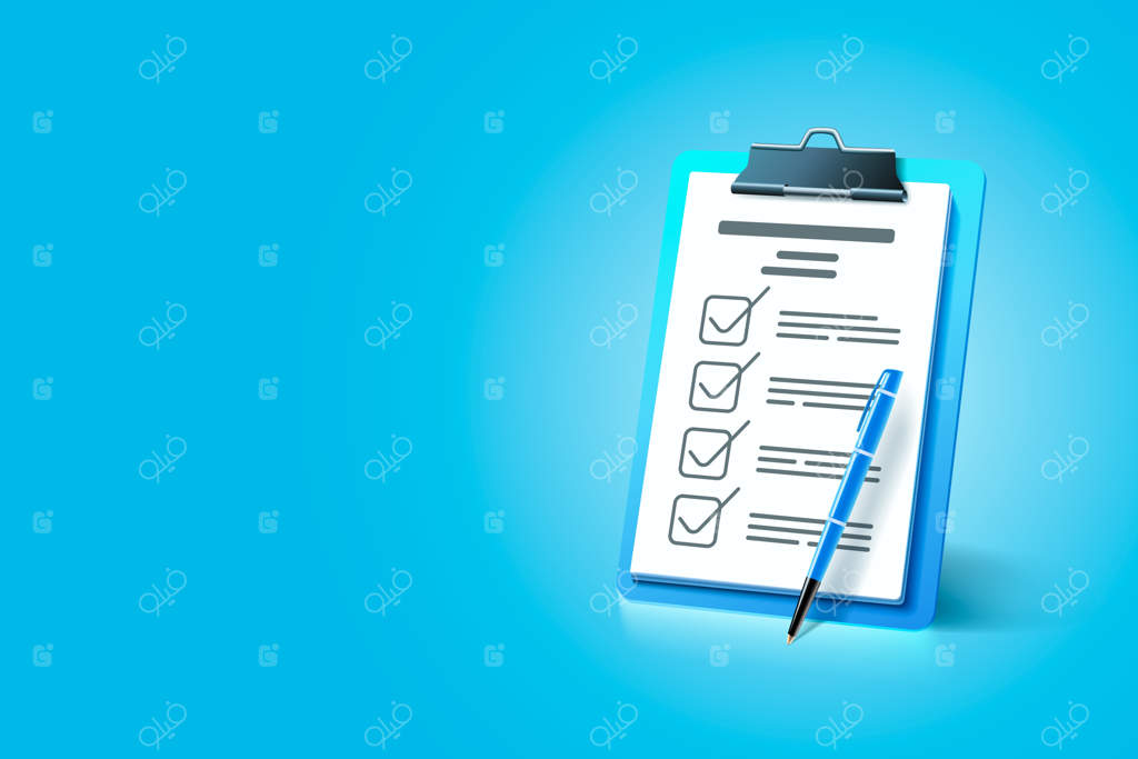 مدیریت ارتباطات صفحه خدمات کسب و کار وکتور کاغذ یادداشت