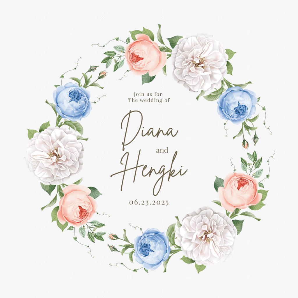 حلقه گل زیبا برای عروسی و تزئینات