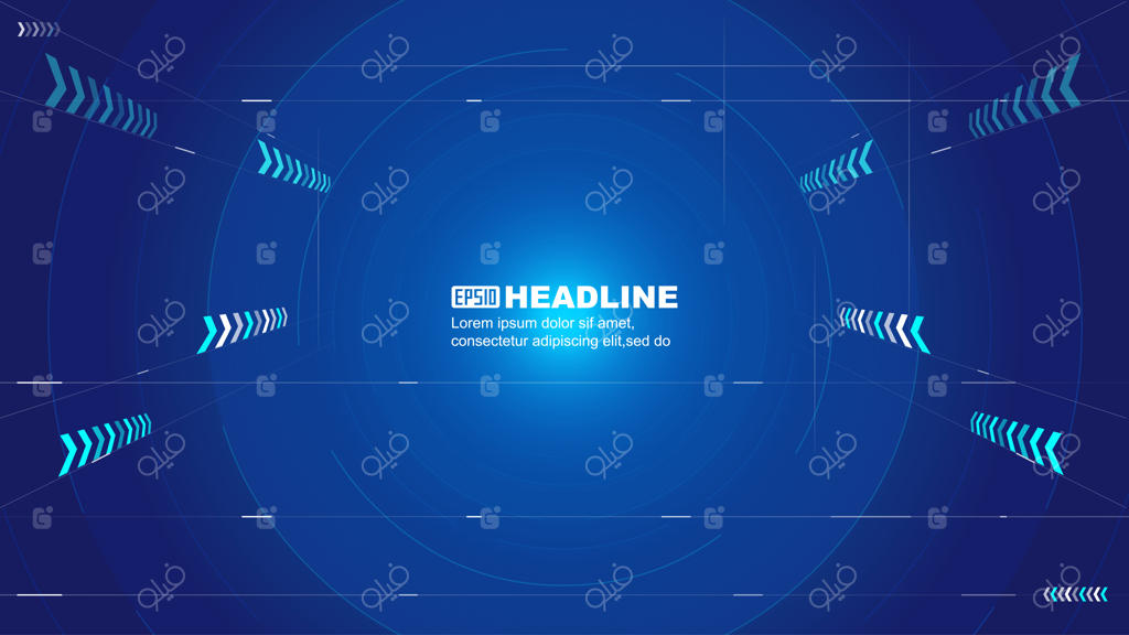 پس‌زمینه برداری فناوری و علم فضایی آینده‌نگر با تونل عمودی ممتد