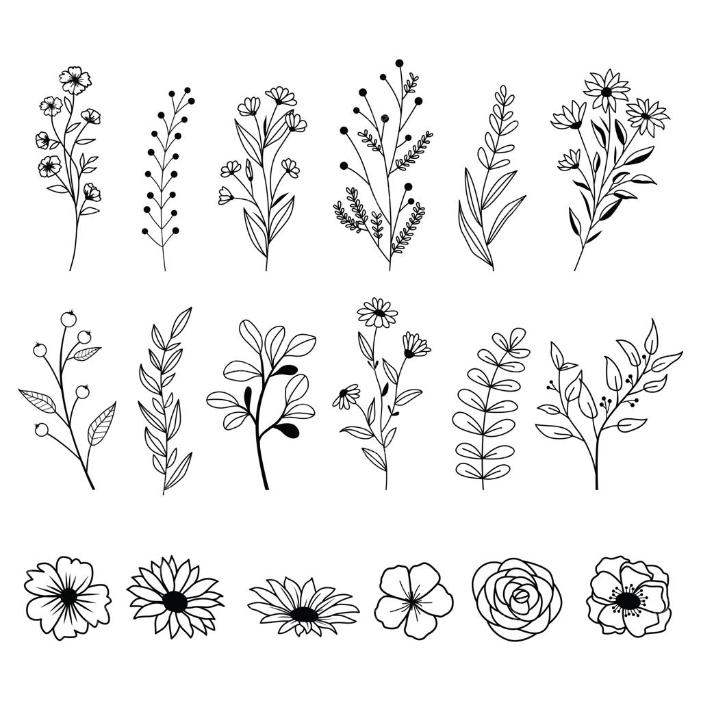 طراحی المان گل