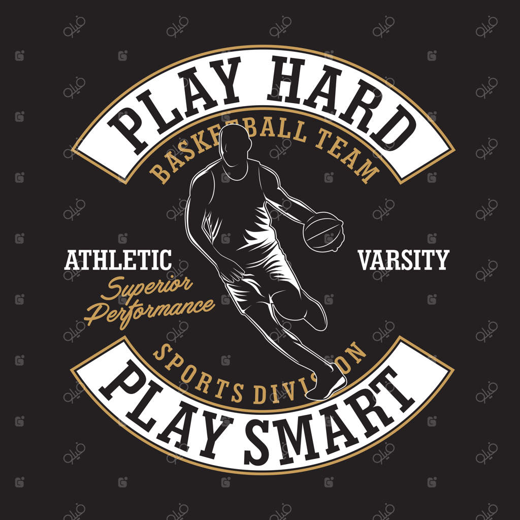 طراحی تخت: تصویر بازی بسکتبال با تمام قدرت