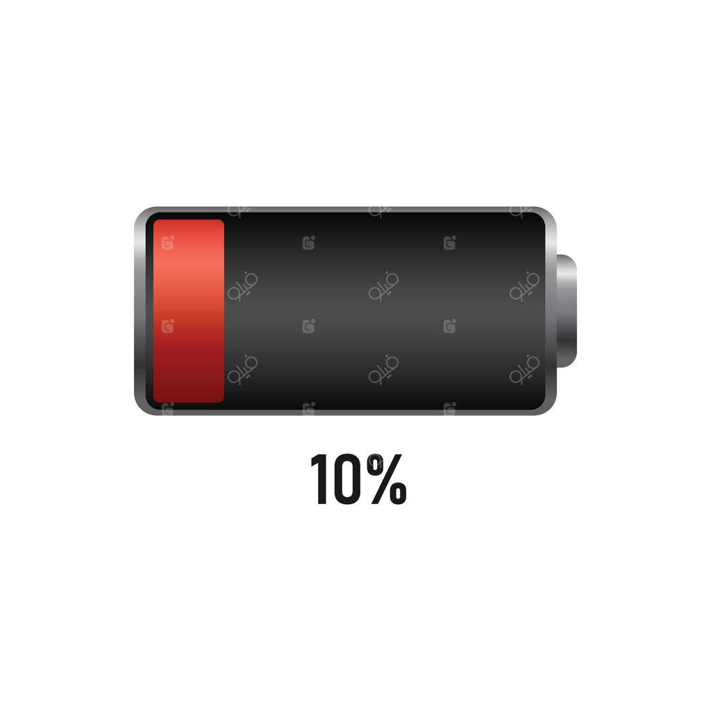 آیکون باتری قلیایی به سبک تخت. تصویر باتری قابل شارژ. نماد شارژ مجدد باتری برای مفهوم کسب و کار.