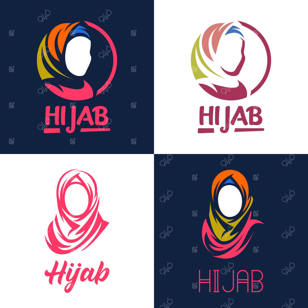 مجموعه لوگوهای حجاب