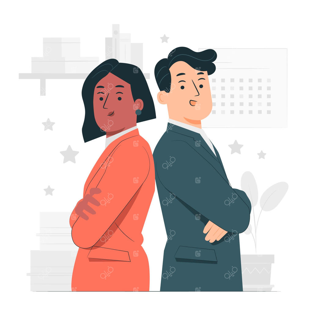 تصویرسازی مفهوم مقابله به مقابله