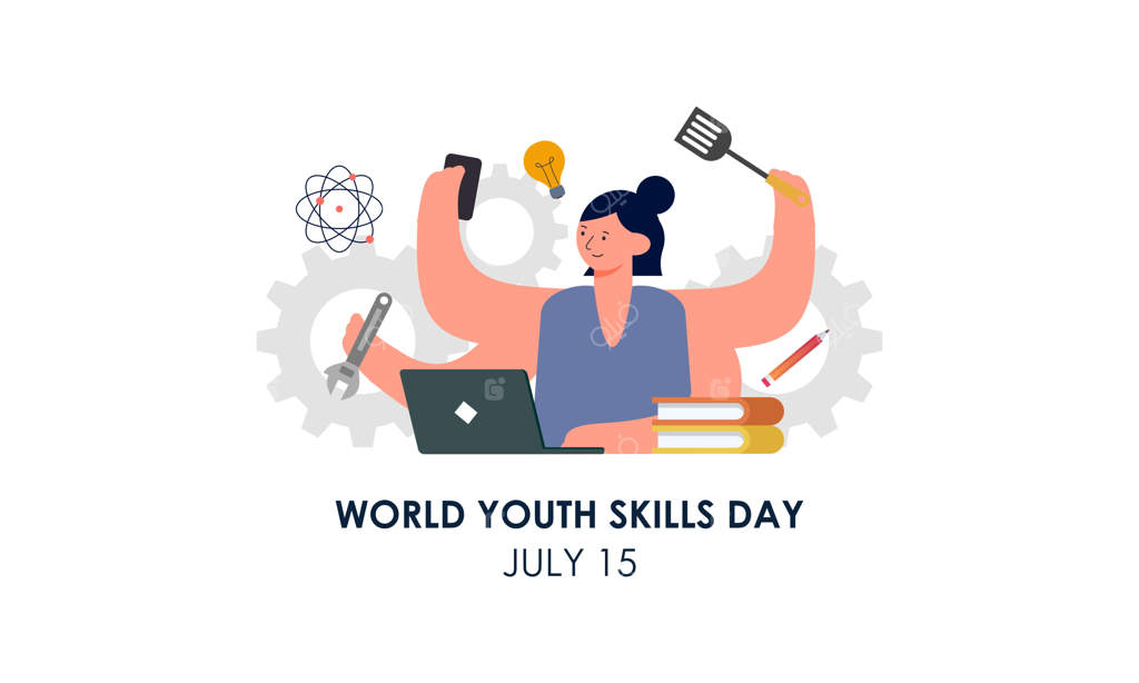 تصویر مفهومی روز جهانی مهارت‌های جوانان
